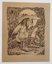 RICK GRIFFIN - HUICHOL INDIAN / SAN MEZCALITO POSTER - MINT / NEAR MINT