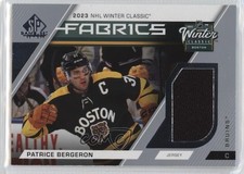 2023 Upper Deck SP Game Used Winter Classic Fabrics Patrice Bergeron #WC-4 1t5l