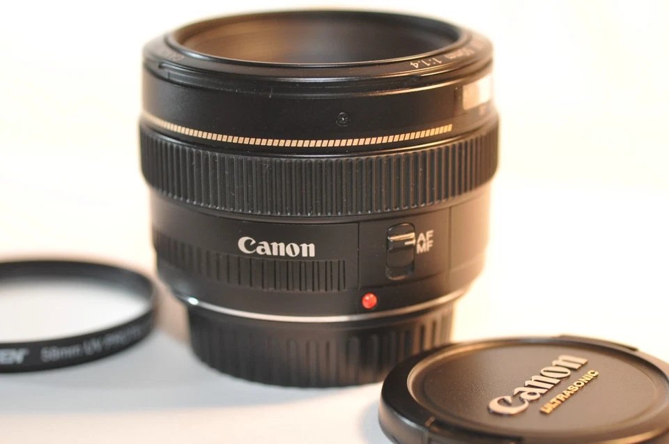 Lente Canon EOS EF 50mm f/1.4 USM IS FX PRIME BOA para EOS A2 T8 90D 7D 5D 6D 1D - Imagem 3 de 4