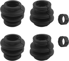 4pcs Brake Caliper Pins Bushing Kit Rubberdust Resistant Brake Caliper Rebuild