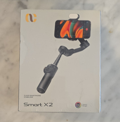 AOCHUAN Smart X2 3-Axis Smartphone Gimbal Stabilizer Magnetic Fill Light