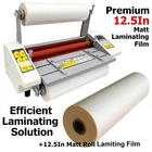 A3 High Speed Hot Cold Roll Laminator With 1Roll Matt Laminating Film Laminating