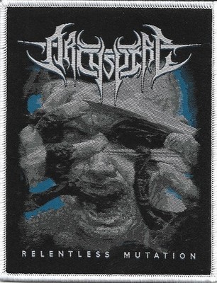 ARCHSPIRE-RELENTLESS MUTATION- WOVEN PATCH-WHITE BORDERS
