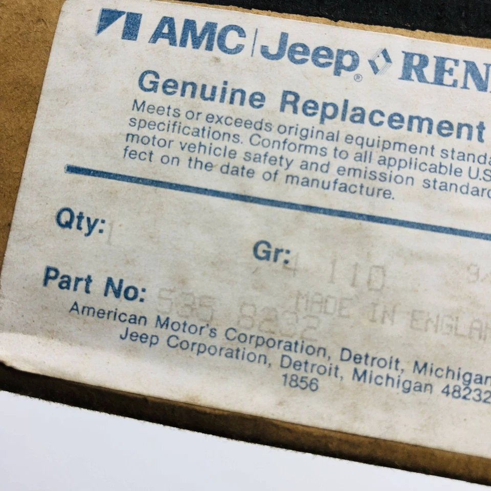 AMC Jeep 5358232 Sedimenter Assembly Fuel Injection System OEM NOS 81-85 Diesel Foto 4 de 4