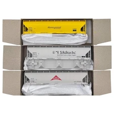 HO Accurail 8176 Covered Hoppers Honeymead Dow Schulman (Set of 3) Kits