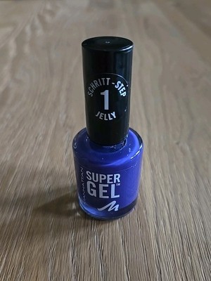 MANHATTAN Super Gel Nail Polish, Nagellack, 017 Jellyfish, 12ml - NEU -
