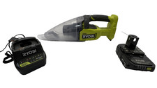 RYOBI ONE 18V Handheld Vacuum Multi-Surface Kit Battery Charger PCL705K USED