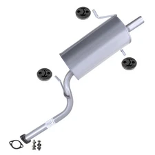 Stainless Steel Exhaust Muffler w/ Bolts and Hangers fits: 1998-2005 Forester