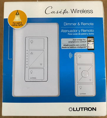 Lutron 120V Wireless In-Wall Dimmer with Remote