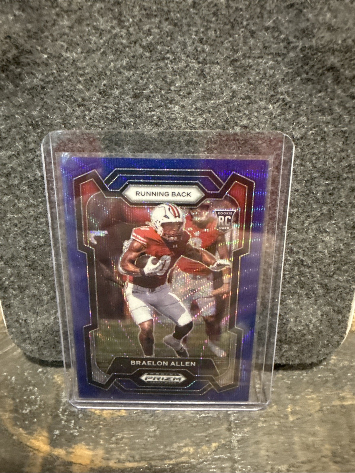 2024 Panini Prizm Draft Picks - Braelon Allen #129 Blue Wave Prizm /249 (RC)