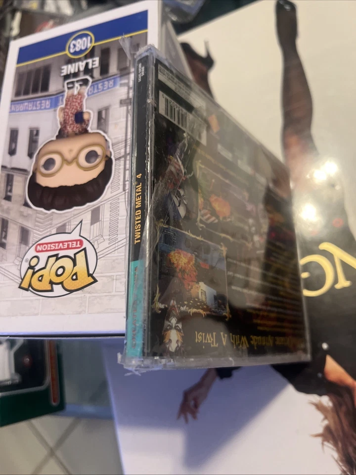 Twisted Metal 4 [Greatest Hits] (Sony PlayStation 1, PS1 1999) NEW rip torn seal - Image 3 of 4