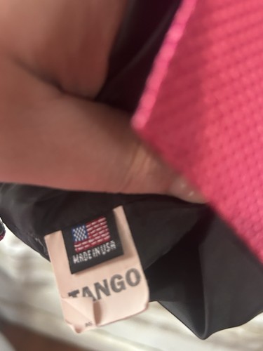 JEAN YUCA-PARIS, Mens XL Hot Pink Black Vest Tango J402 - Picture 3 of 4