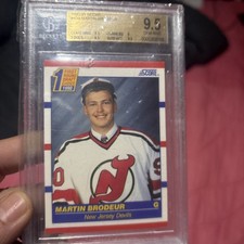 1990-91 Score Canadian Martin Brodeur Rookie #439 BGS 9.5 Gem Mint