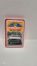 Quartett  Super Trumpf Cabriolets Nr 52010, Sonderausgabe (24 Karten) Von 1981
