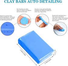 16 Pack Clay Bar Kit 800g Clay Bars Auto Detailing Car Clay Bar No Scratch Ma...