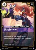 Riftbound Miss Fortune, Buccaneer (Alternate Art) Origins #193a/298 Showcase Foi — live eBay listing
