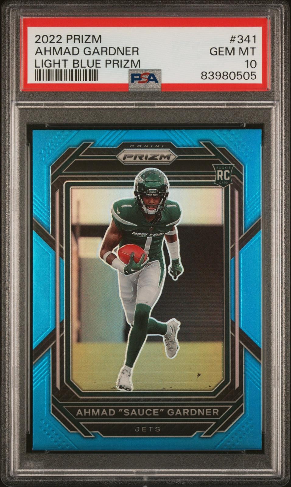 Sauce Gardner Panini Prizm #341 Light Blue