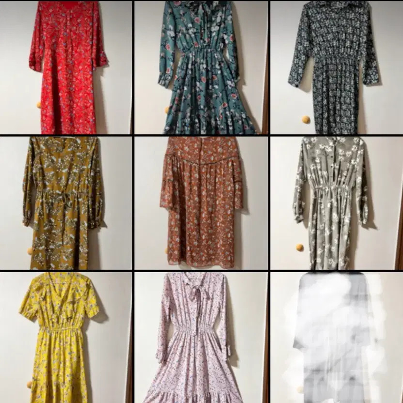 Assorted Floral Pattern Dresses Collection - Mult… - image 4