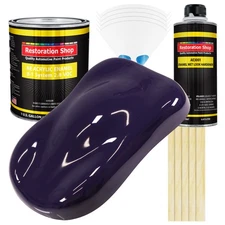 Restoration Shop Majestic Purple Acrylic Enamel Gallon Kit, Auto Paint