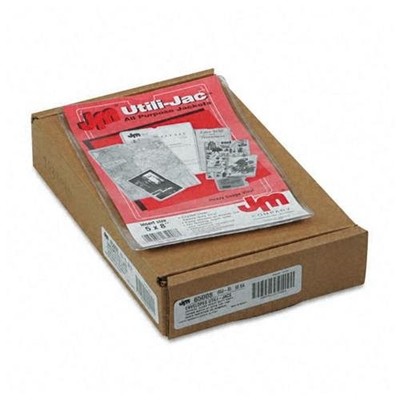 Esselte Utili-jac Envelope - 5'' X 8'' - 50 / Box - Clear (65008)