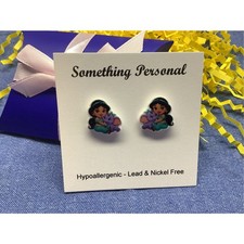 Jasmine - Disney Princess Inspired Stud Earrings - Gift Boxed