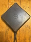 Griswold Cast Iron Square Skillet No. 768A Vintage Small Logo
