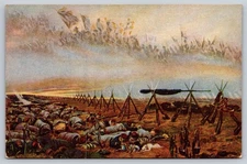 Postcard The Dream French Artist Detaille Louvre Paris Military Painter Le Reve