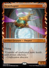 1x Ornithopter - Foil Light Play MTG Magic - Kid Icarus -
