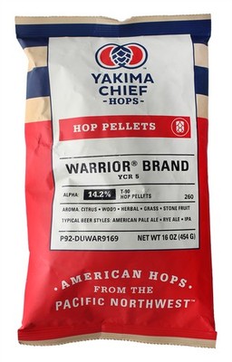 US Warrior Hop Pellets 1 lb for Home Brew Beer Making