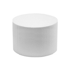 7 x 6 Inch Cake Dummy   Styrofoam Fake Cake for Decorating Display  Practice