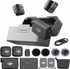 DJI Mic Mini Wireless Microphone Full Set with Charging Case 2TX 1RX