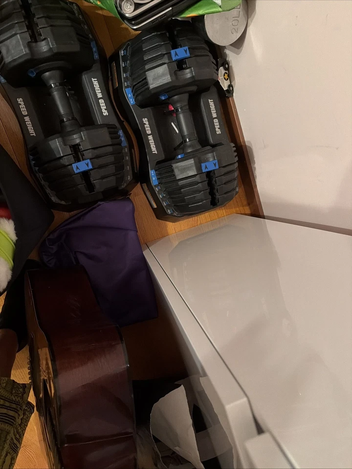 Mancuerna ajustable NordicTrack velocidad peso 55 lb 12,5-55 lb mancuerna nueva Foto 2 de 2