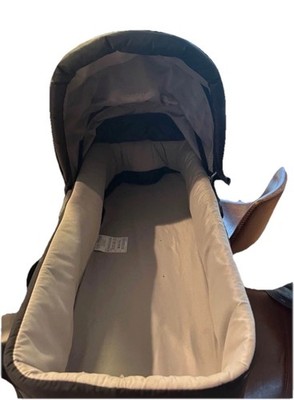Baby Jogger City Mini GT Compact Pram Bassinet Black w/ Mattress Pad