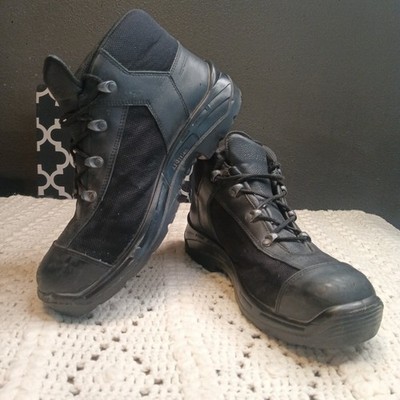 Haix AirPower R7 Crosstech Boot Mens 12 Firefighter EMS Station Steel Toe Black