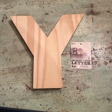 Wooden Letter Y 8, Unfinished Wood Letters for Crafts  Wall