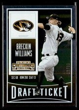 2015 Panini Contenders Draft Ticket Foil Breckin Williams 03/99 Missouri Tigers