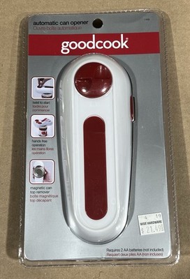 Goodcook 11808 Automatic Can Opener hands Free Magnetic Top Remover New