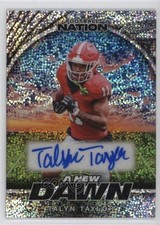 2025 Leaf Football Nation A New Dawn Silver Sparkle /15 Talyn Taylor Auto 0u66