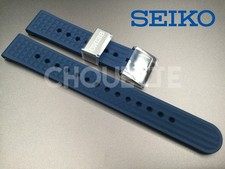 Seiko Prospex SLA043J1 SBDX039 55th Anniversary 19mm Navy Silicone Rubber Strap