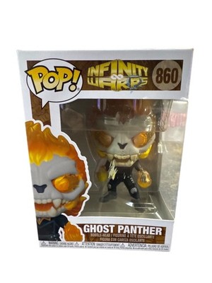Funko Pop! Marvel Infinity Warps Ghost Panther #860 Collectible Vinyl Figure