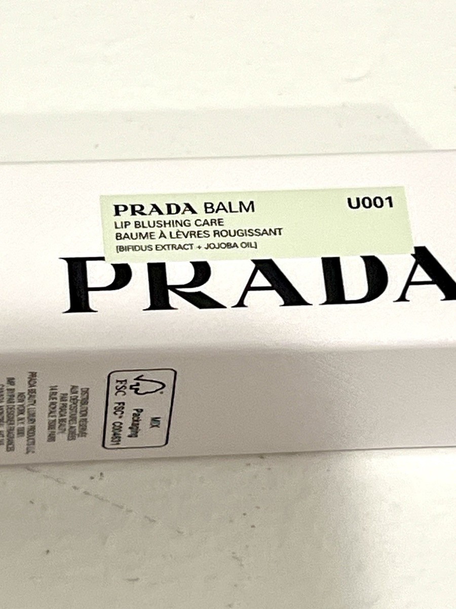 PRADA Astral Pink Mini (Blue) Balm Lip Blushing Care U001 0.04 Oz