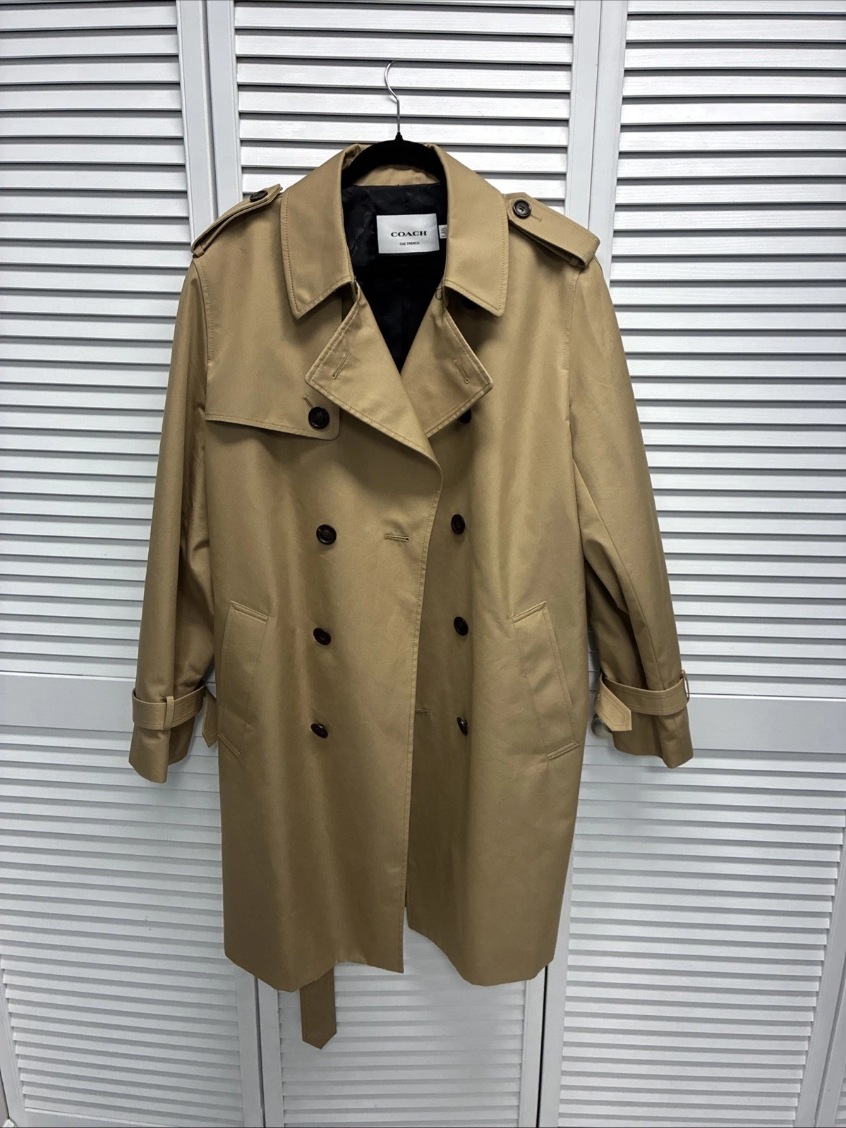Coach Trenchcoat￼
Opens in a new window or tab