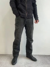 BMW Motorrad City 2 Men's Riding Pants Size L Black Grey Trousers