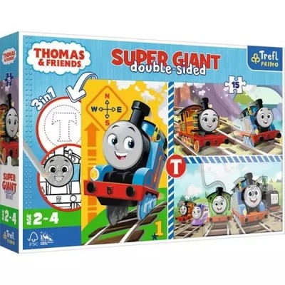 Puzzle dwustronne 24 el SUPER MAXI 3w1 Tomek i Przyjaciele. Zabawy Tomka 420...