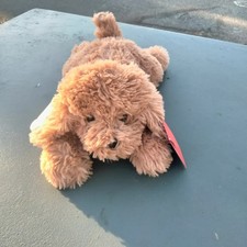 FAO Schwarz Doodle Lying Plush Stuffed Animal Adopt A Pets Mix Pups 15"