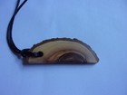 Hand crafted Bethlehem olivewood pendant