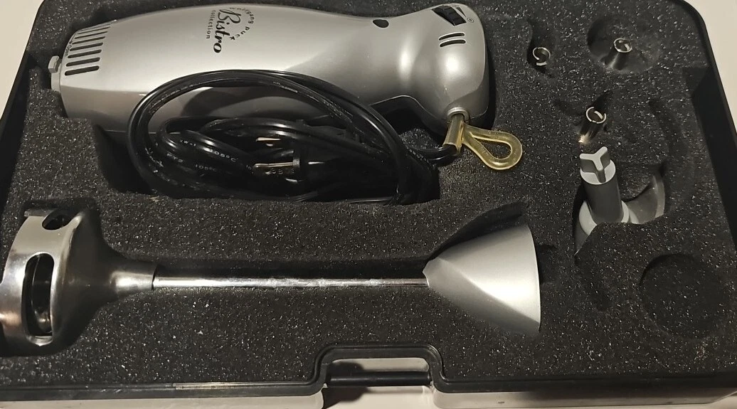 Wolfgang Puck Bistro hand mixer immersion blender with case - kitchen bake