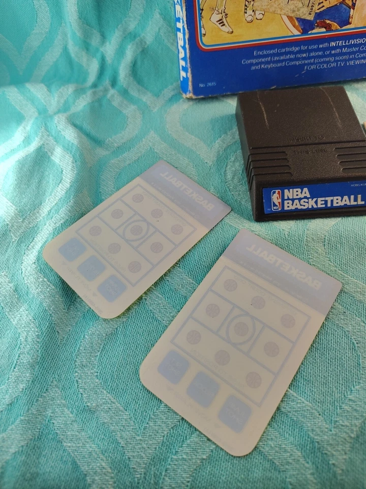 NBA Basketball Intellivision Complete In Box W/ Inlays & Manual 1979 Sports Game - Image 3 of 4