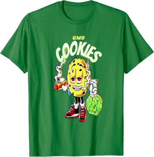 GMO Cookies 420 Cannabis Culture Weed Strain T-Shirt Hoodie - Bild 1 von 3