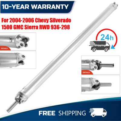 Rear Driveshaft Prop Shaft Assy for Chevy Silverado 1500 04-06 GMC Sierra RWD*US